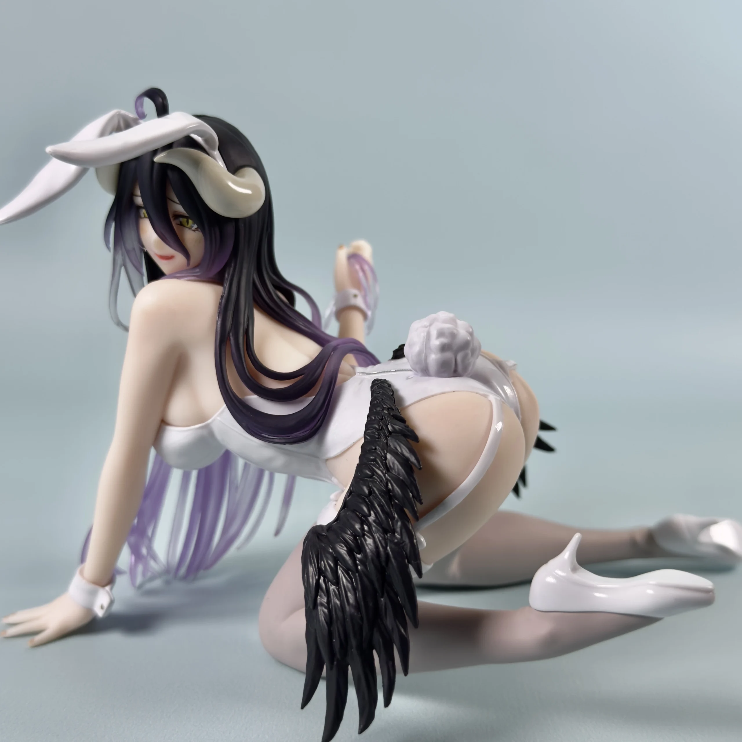 Оригінальна фігурка Альбедо із серії Overlord – Albedo – Desktop Cute (Bunny Ver.) Renewal Edition